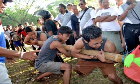 BERSIAP UNTUK LAGA PORKOT, KELURAHAN PEMECUTAN JARING ATLET LEWAT PORKEL