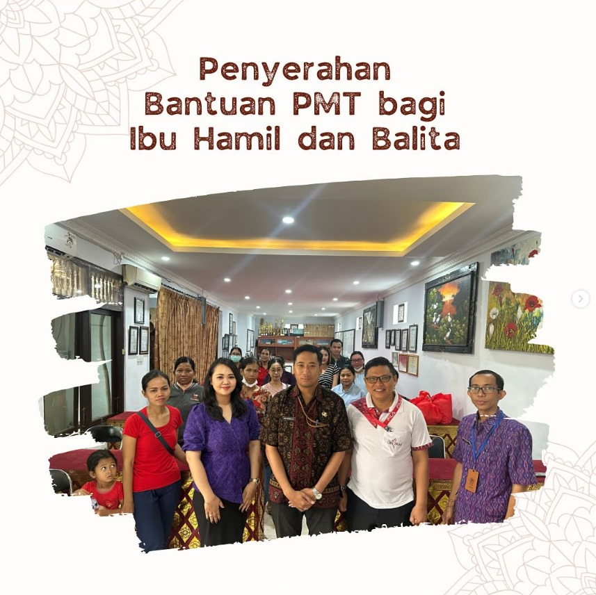 Penyerahan Bantuan Pmt Bagi Ibu Hamil Dan Balita