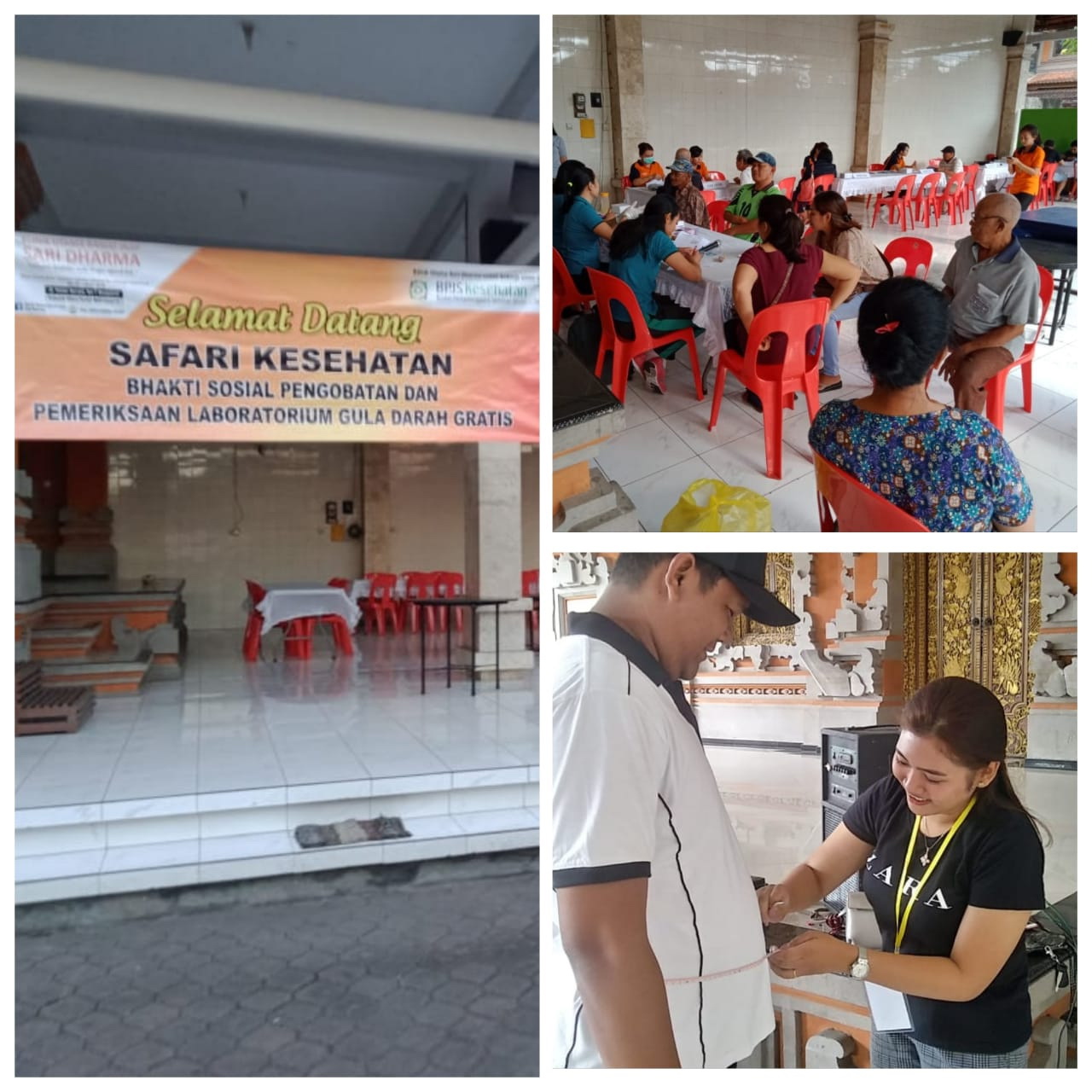 Penjaringan dan Edukasi Kesehatan Masyarakat ( JARING EMAS ) Kelurahan Pemecutan 