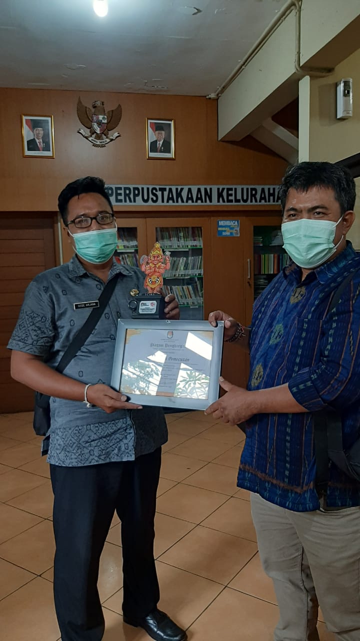 Piagam Penghargaan Dari KPU Kota Denpasar