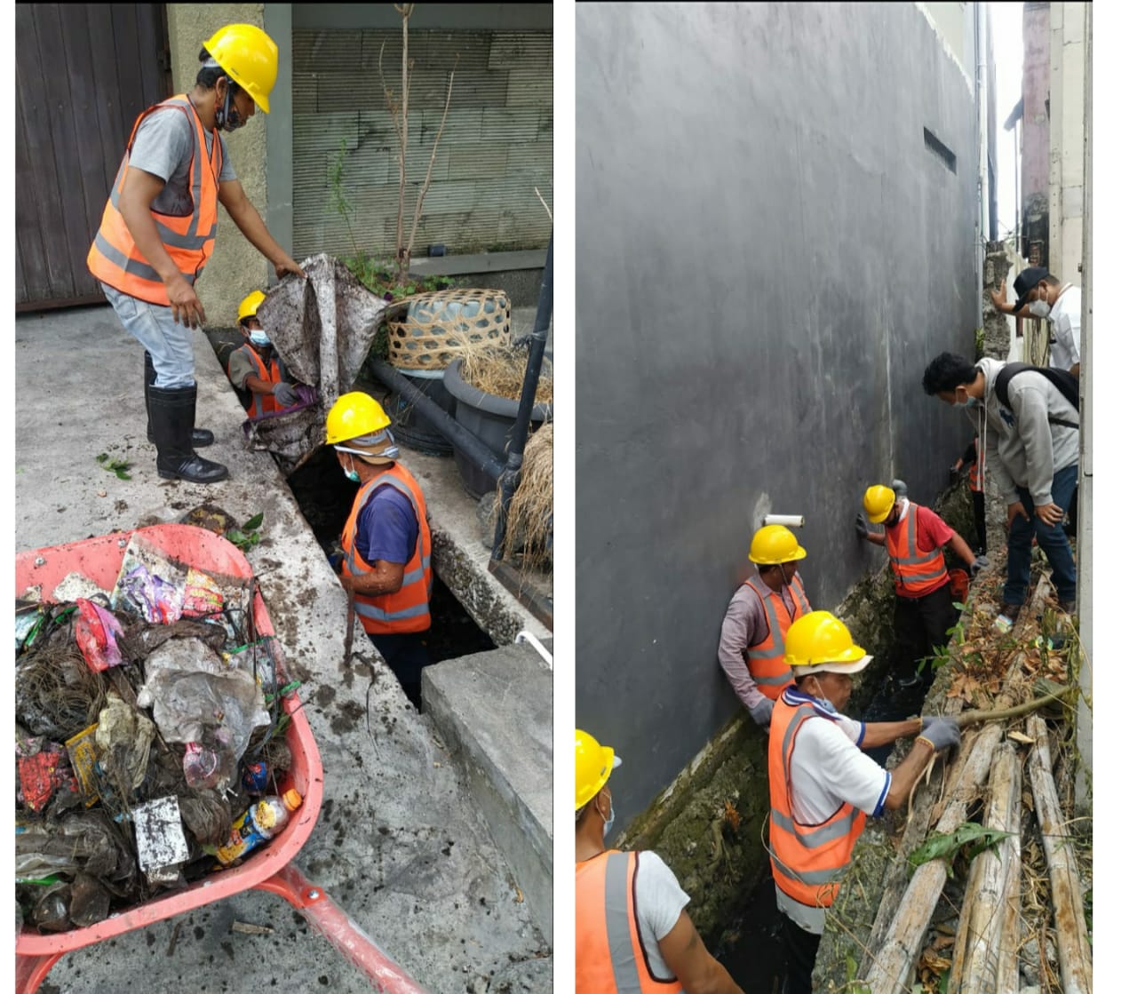 Program Cash For Work ( CFW ) di Kelurahan Pemecutan 