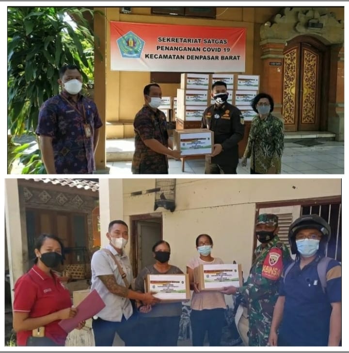 Bantuan Sembako Dari Kejaksaan Negeri Denpasar Dan Dinas Sosial Kota Denpasar 
