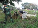 Kodim 1611 dan Kelurahan Pemecutan Wujudkan Clean and Green
